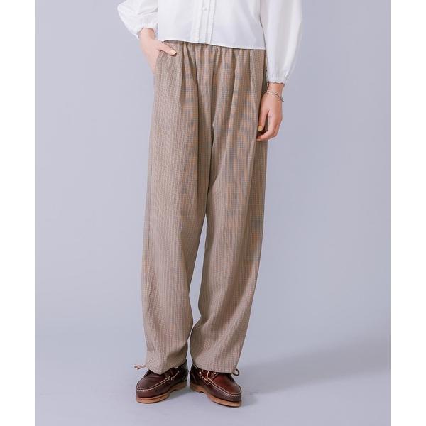 MILKFED. パンツ レディース ミルクフェド MILKFED PLAID EASY