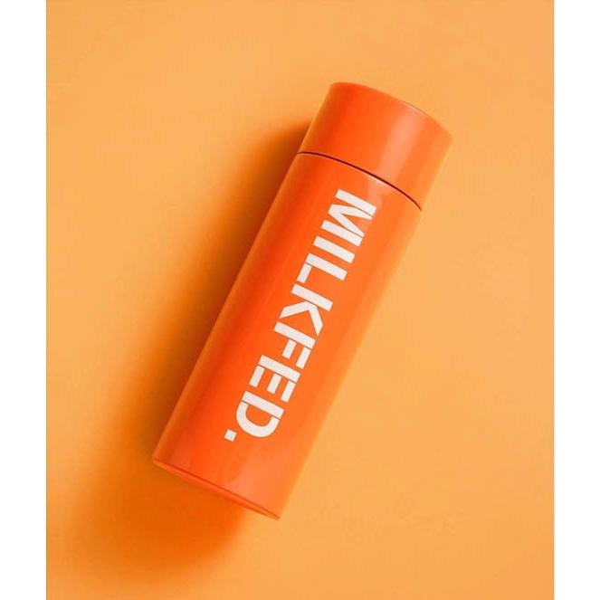 水筒 ボトル ミルクフェド MILKFED LOGO DRINK BOTTLE ORANGE 103231054003 保温 保冷 赤 ブランド 軽量 お弁当｜ariel｜03