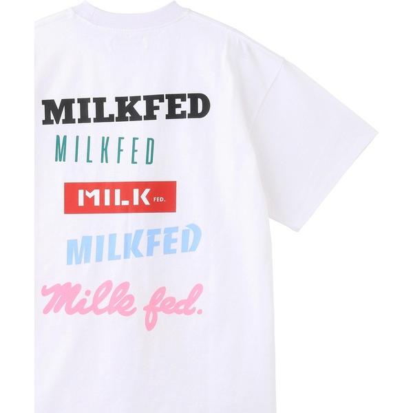 MILKFED.（ミルクフェド） tシャツ Tシャツ MILKFED MULTI LOGO TOP