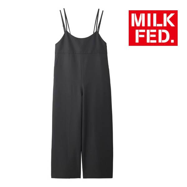 【未使用】milkfed オールインワン　オーバーオール　タグ付き　サイズ　S MILKFED.（ミルクフェド） オーバーオール サロペット MILKFED