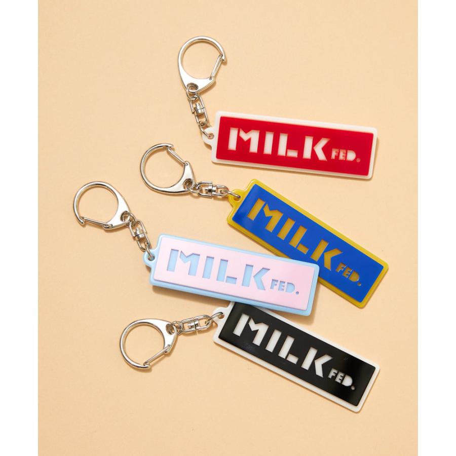 MILKFED. キーホルダー ミルクフェド キーリング MILKFED ACRYLIC BAR