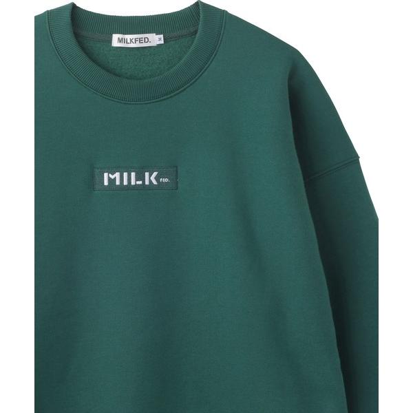 MILKFED. スウェット ミルクフェド MILKFED EMBROIDERED BAR