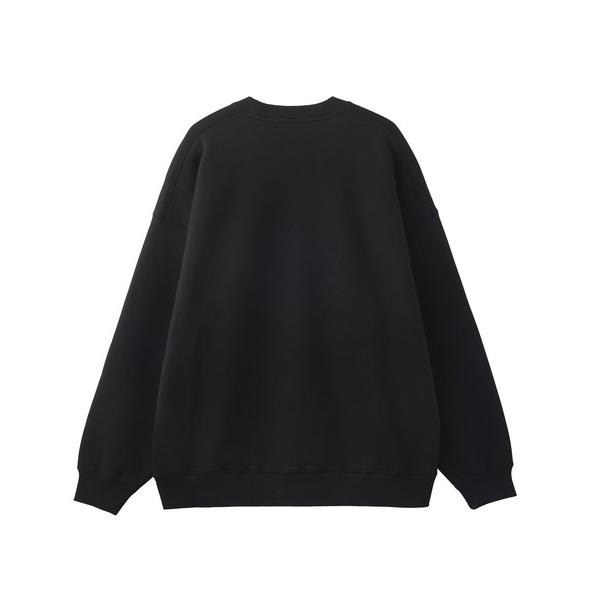 スウェット ミルクフェド MILKFED EMBROIDERED BAR SWEAT TOP レディース メンズ トレーナー ブラック 黒 グリーン MILKFED. スウェット ミルクフェド MILKFED EMBROIDERED BAR
