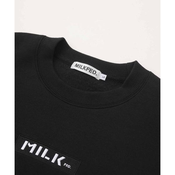 MILKFED. スウェット ミルクフェド MILKFED EMBROIDERED BAR