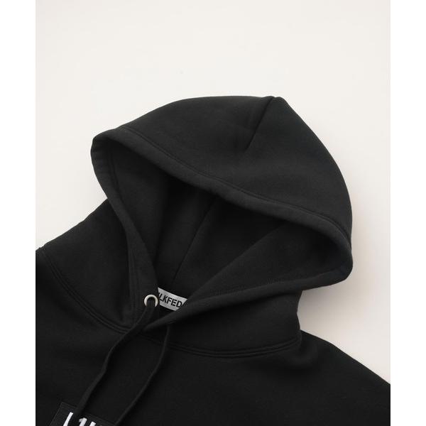 新品未使用【MILKFED.・ミルクフェド】BLACK BAR スウェットフード MILKFED.（ミルクフェド） パーカー スウェット MILKFED EMBROIDERED