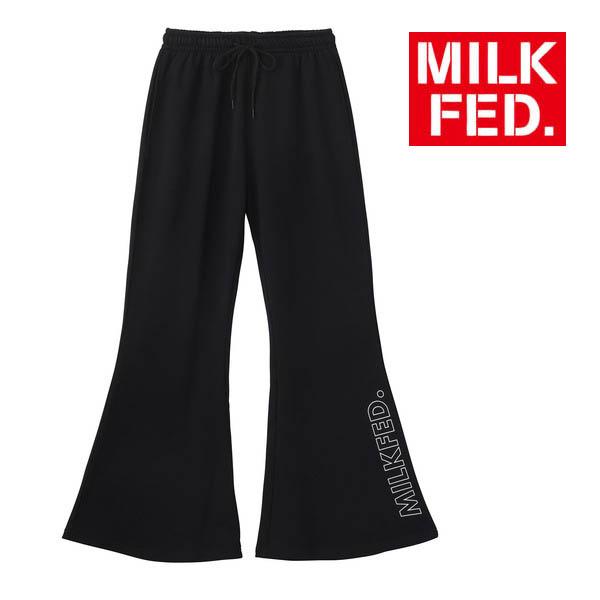 MILKFED. パンツ レディース ミルクフェド MILKFED FLARE SWEAT PANTS 