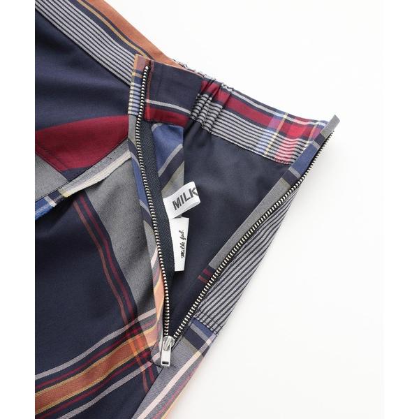 ミルクフェド　スカート　サイズS MILKFED. スカート ミルクフェド MILKFED PLAID WRAP SKIRT