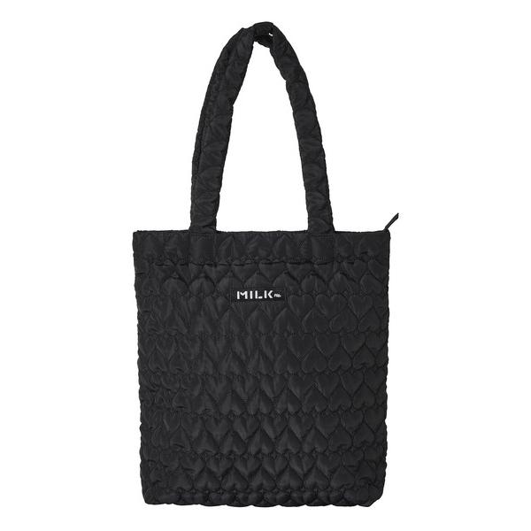 MILKFED.（ミルクフェド） トートバッグ MILKFED. HEART QUILTED TOTE