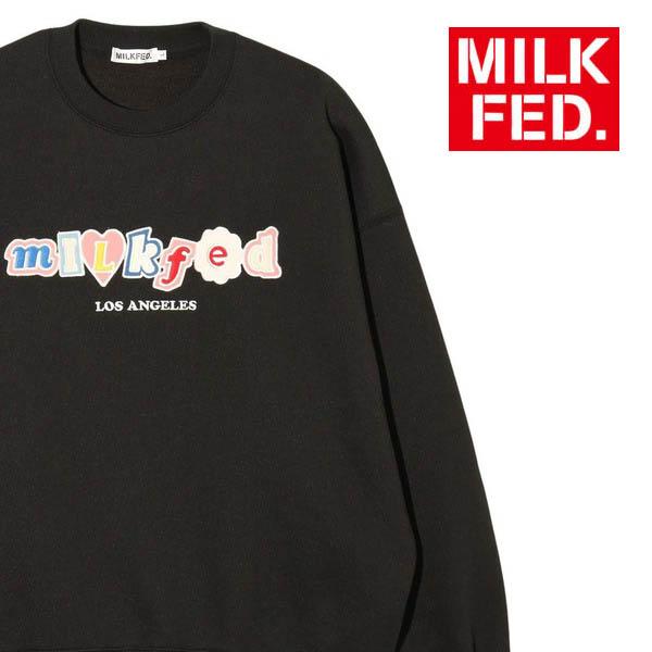 MILKFED.（ミルクフェド） スウェット MILKFED PATCH SWEATSHIRT