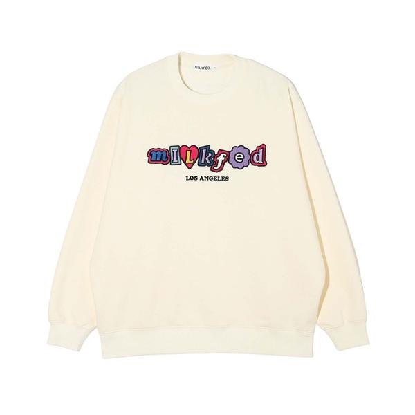 MILKFED.（ミルクフェド） スウェット MILKFED PATCH SWEATSHIRT