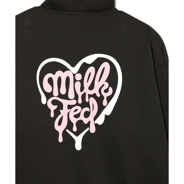 MILKFED. スウェット ミルクフェド MILKFED MELTY HEART ZIP UP MILKFED. スウェット ミルクフェド MILKFED MELTY HEART ZIP UP