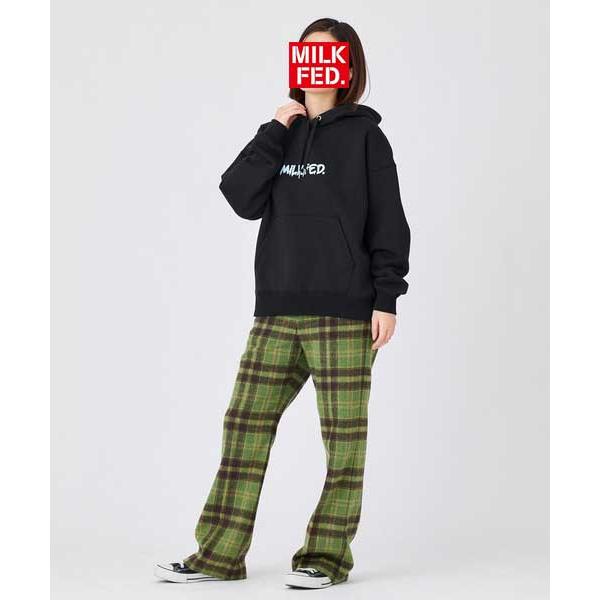 ミルクフェド　MILKFED.  スウェットパーカー　グリーン MILKFED.（ミルクフェド） スウェット パーカー MILKFED BASIC SWEAT