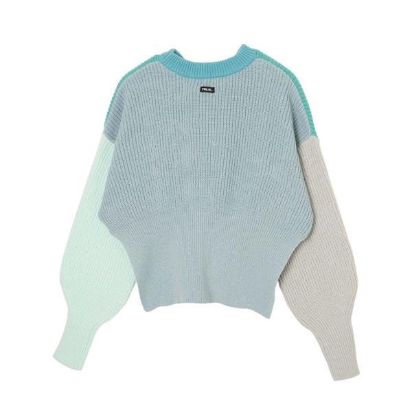 ミルクフェド＊手編みニット MILKFED.（ミルクフェド） ニット セーター MILKFED. PATCH V-NECK