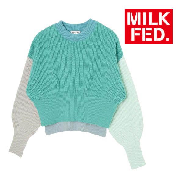 ミルクフェド＊手編みニット MILKFED.（ミルクフェド） ニット セーター MILKFED. PATCH V-NECK