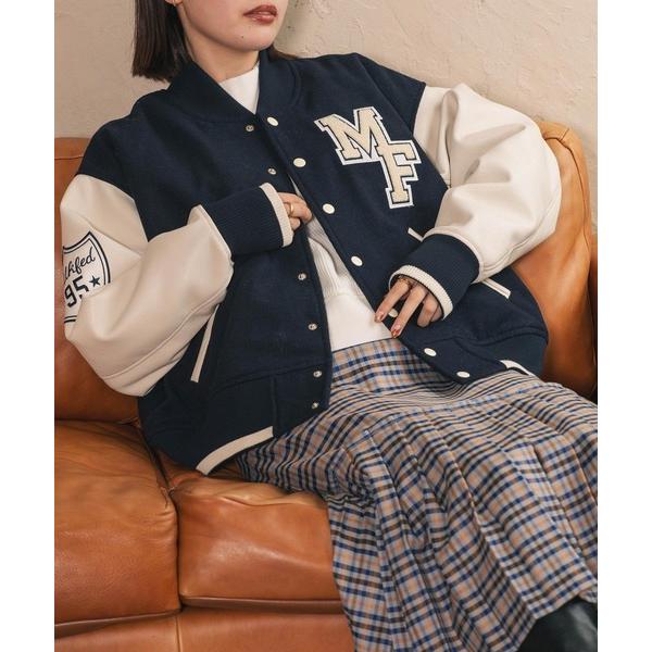 ミルク フェド スタジャン MILKFED. スタジャン ジャケット ミルクフェド MILKFED VARSITY