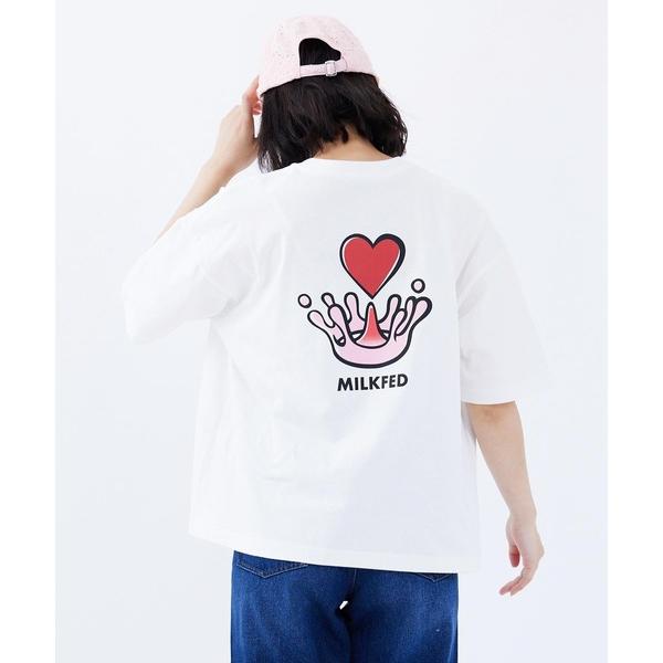 MILKFED. ミルクフェド 半袖 Tシャツ Tee T-Shirt トップス MILKFED.（ミルクフェド） ティシャツ tシャツ MILKFED Tシャツ SS TEE