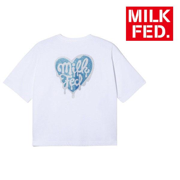 MILKFED. - MILKFED.　ミルクフェド　Tシャツ　ハート MILKFED. tシャツ Tシャツ ミルクフェド MILKFED MELTY HEART SS