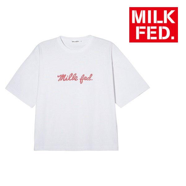 MILKFED.（ミルクフェド） tシャツ Tシャツ MILKFED ICING LOGO WIDE