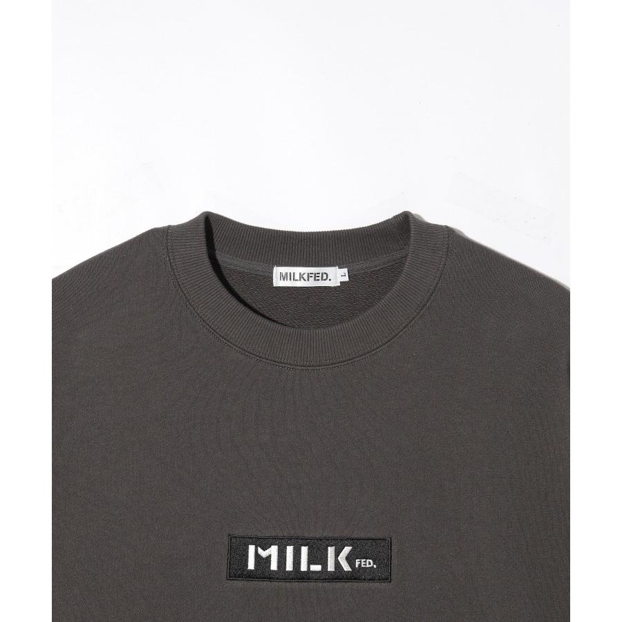 MILKFED.（ミルクフェド） スウェット MILKFED BAR LOGO BASIC SWEAT 