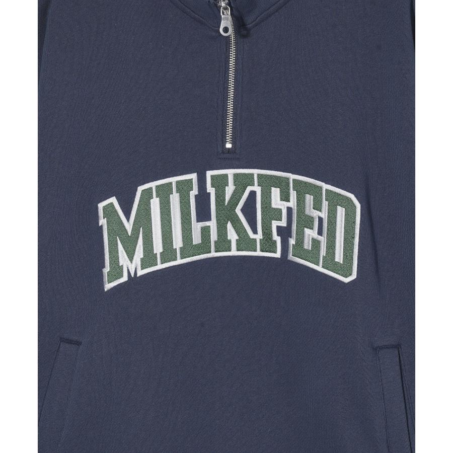 MILKFED. ミルクフェド ロゴ スウェット ジャケット MILKFED.（ミルクフェド） レディース ロゴ スウェットジャケット