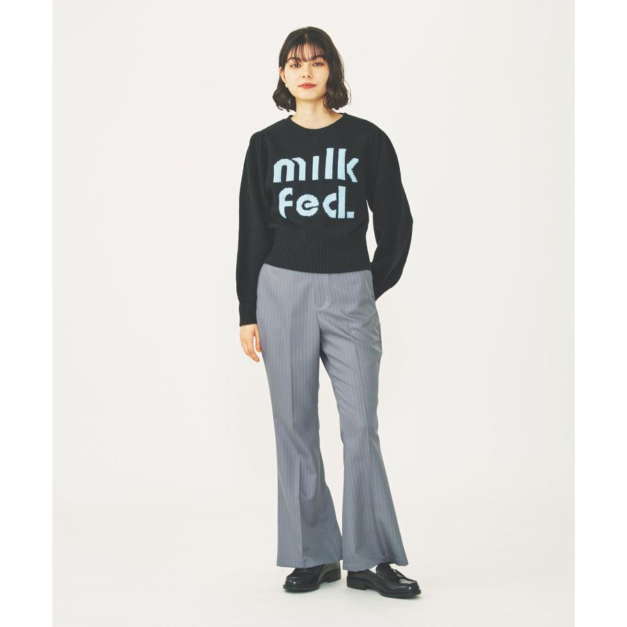 値下げ！ミルクフェド　ニット MILKFED.（ミルクフェド） セーター ニット MILKFED LOGO KNIT TOP