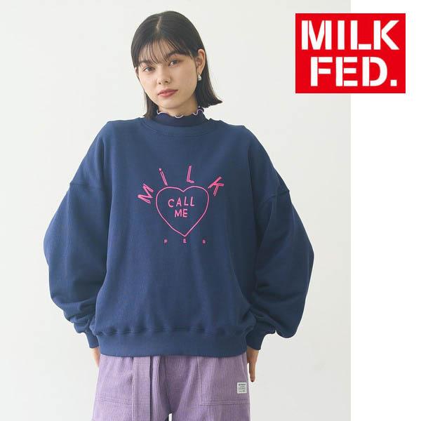 MILKFED.（ミルクフェド） スウェット MILKFED CALL ME SWEAT TOP
