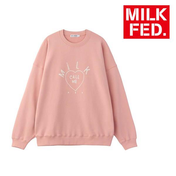 MILKFED.（ミルクフェド） スウェット MILKFED CALL ME SWEAT TOP
