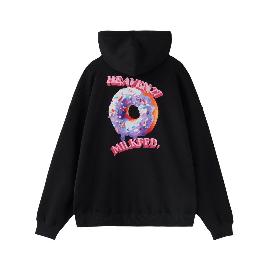 MILK♡ドーナツ柄パーカー MILKFED.（ミルクフェド） パーカー スウェット MILKFED ROUND DONUTS