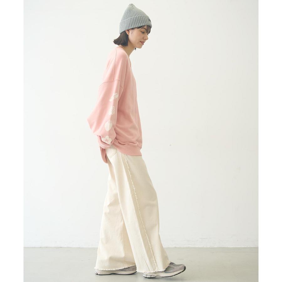 MILKFED.（ミルクフェド） スウェット MILKFED PRINTED SLEEVE SWEAT