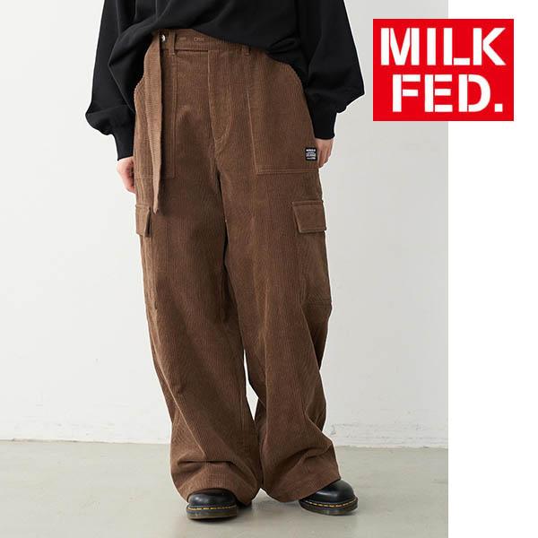 MILKFED.（ミルクフェド） パンツ レディース MILKFED CORDUROY CARGO