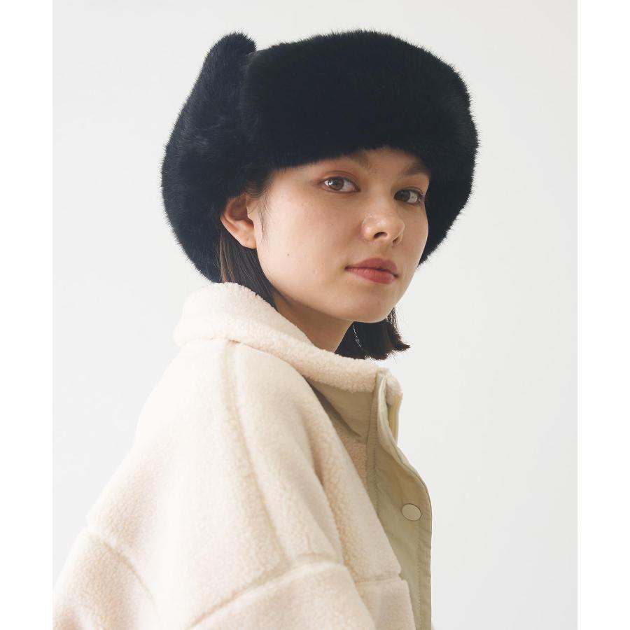 MILKFED.（ミルクフェド） 帽子 MILKFED FAUX FUR FLIGHT HAT フライト