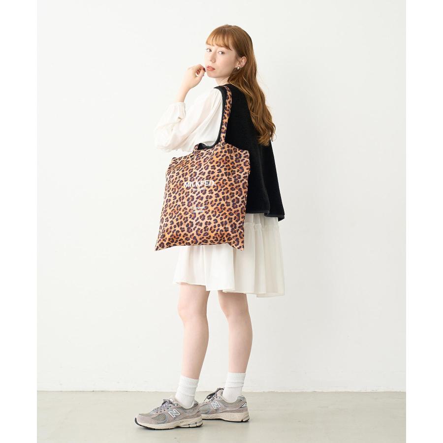 MILKFED.（ミルクフェド） トートバッグ バッグ MILKFED LEOPARD FLAT