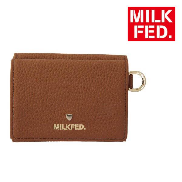 くみさま専用  ミルクフェド 財布 MILKFED.（ミルクフェド） 財布 レディース MILKFED TRI FOLD LEATHER