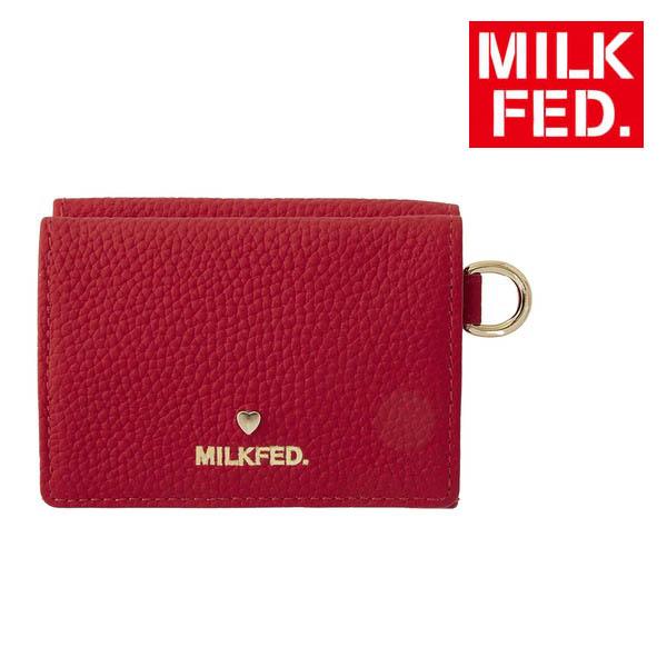MILKFED.（ミルクフェド） 財布 レディース MILKFED TRI FOLD LEATHER