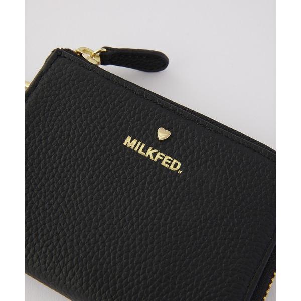 MILKFED.（ミルクフェド） 財布 レディース MILKFED L SHAPED LEATHER