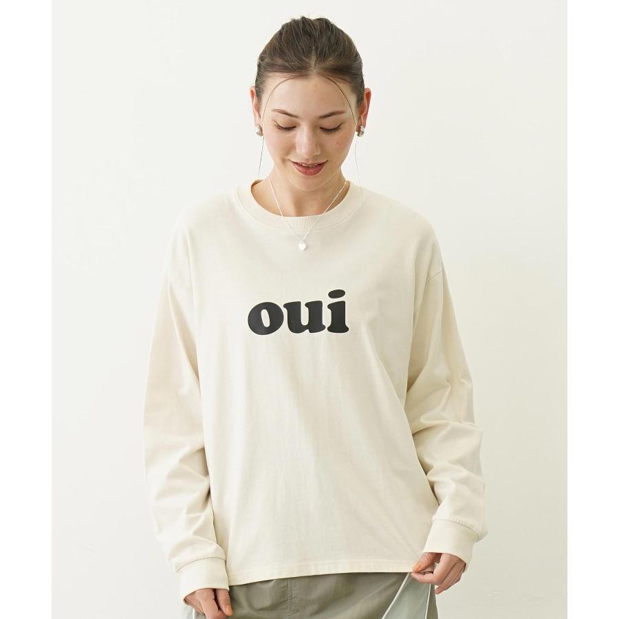 MILKFED.（ミルクフェド） tシャツ MILKFED OUI WIDE LS TEE