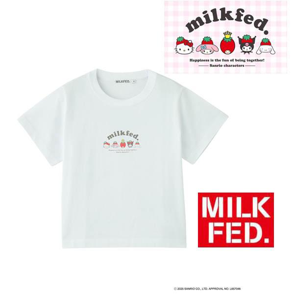 MILKFED.（ミルクフェド） tシャツ Tシャツ サンリオ MILKFED x SANRIO