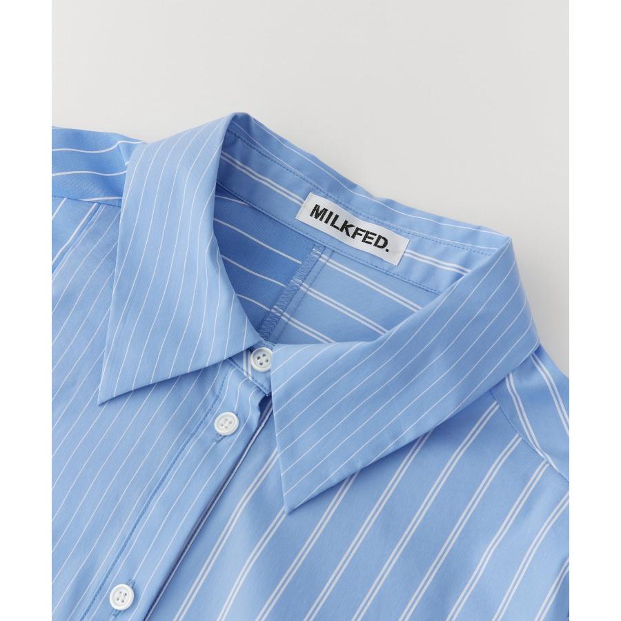 MILKFED. シャツ ブラウス ミルクフェド MILKFED STRIPED