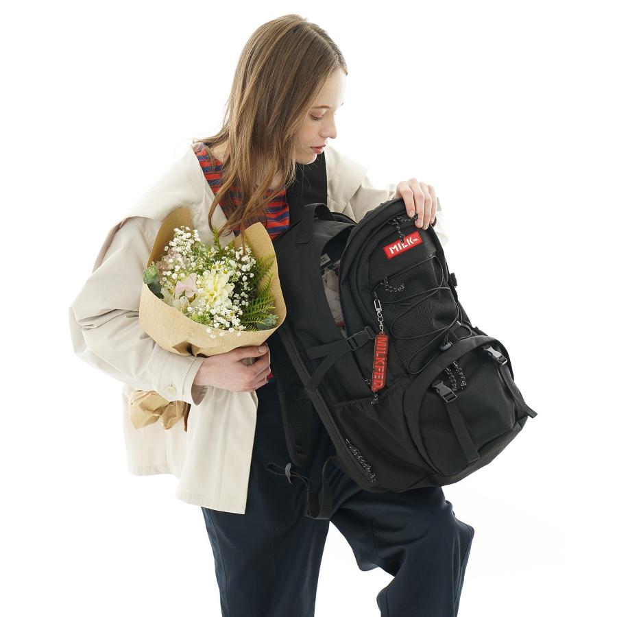 最安 ミルクフェド リュック バックパック MILKFED DAILY BACKPACK 通学 部活 大容量 37L 黒 103251053012の画像