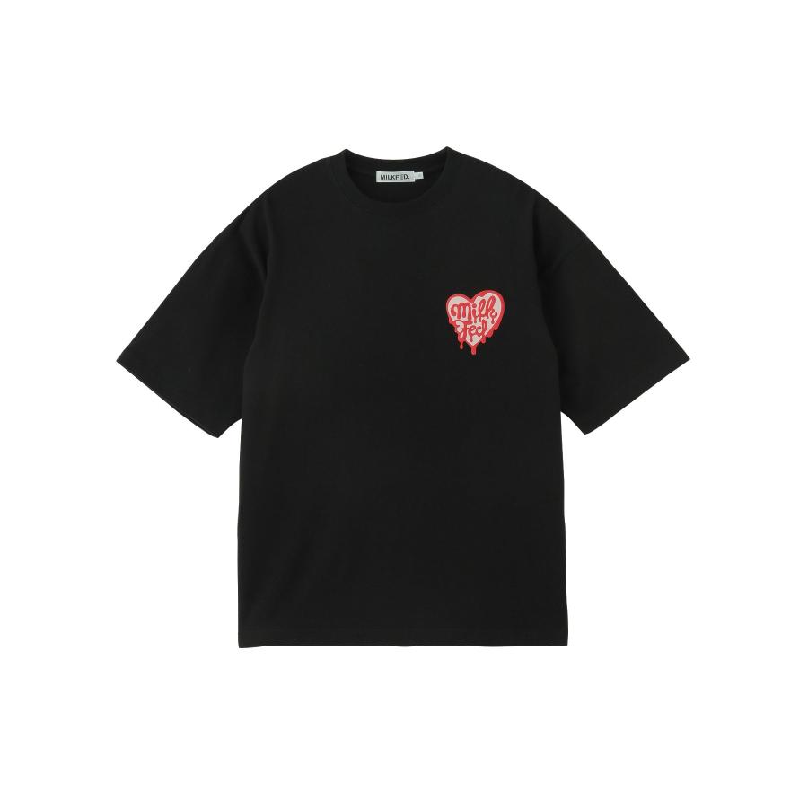 MILKFED.（ミルクフェド） tシャツ Tシャツ MILKFED MELTY HEART FOAM