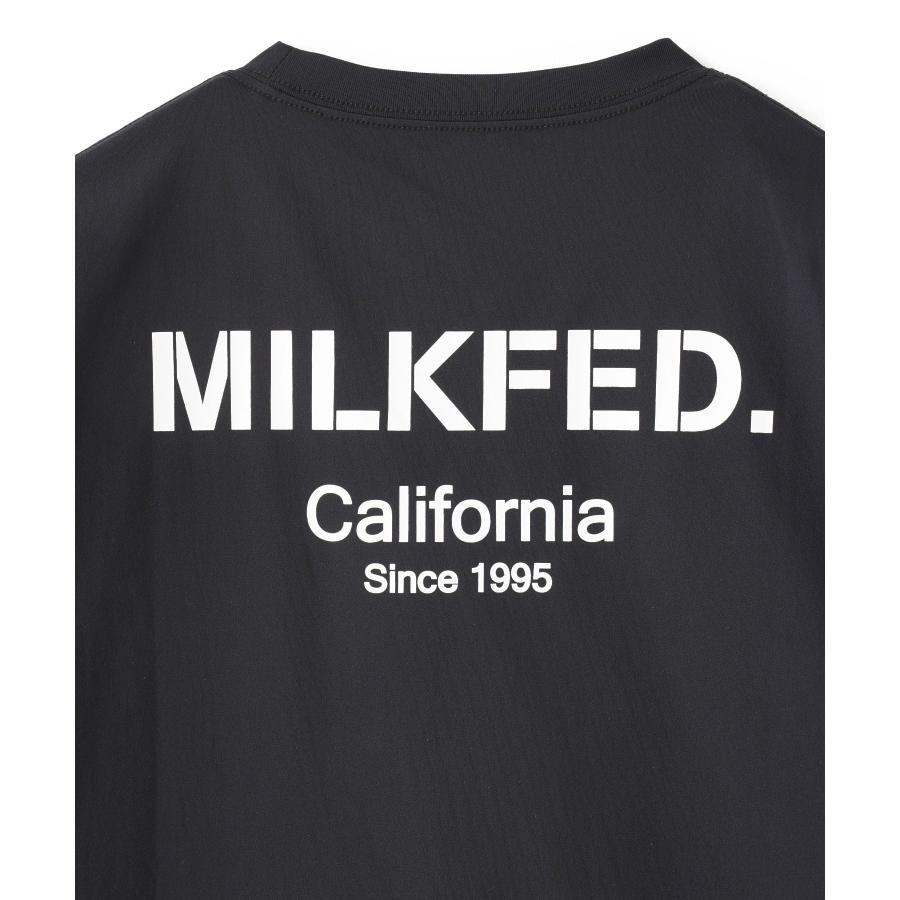 MILKFED.　ミルクフェド　Tシャツ　ブラック MILKFED.（ミルクフェド） ティシャツ tシャツ MILKFED Tシャツ SS TEE