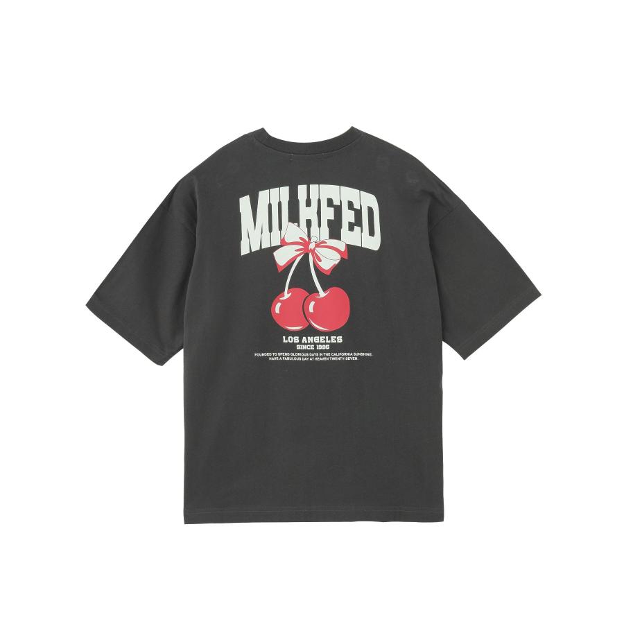 MILKFED. tシャツ Tシャツ ミルクフェド MILKFED CHERRY AND