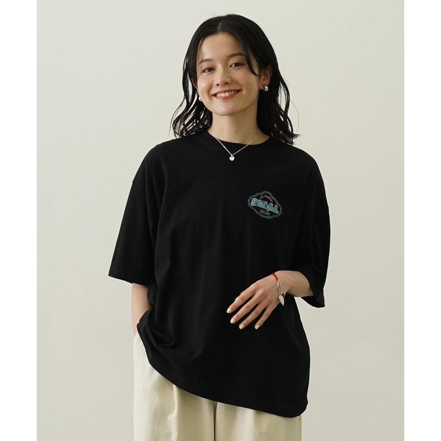 tシャツ Tシャツ ミルクフェド MILKFED ICE CREAM WIDE SS TEE レディース ブランド 黒 夏 ブラック さくらんぼ リボン MILKFED. tシャツ Tシャツ ミルクフェド MILKFED ICE CREAM WIDE
