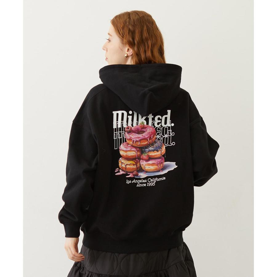 MILKFED. パーカー スウェット ミルクフェド MILKFED DONUTS LOGO