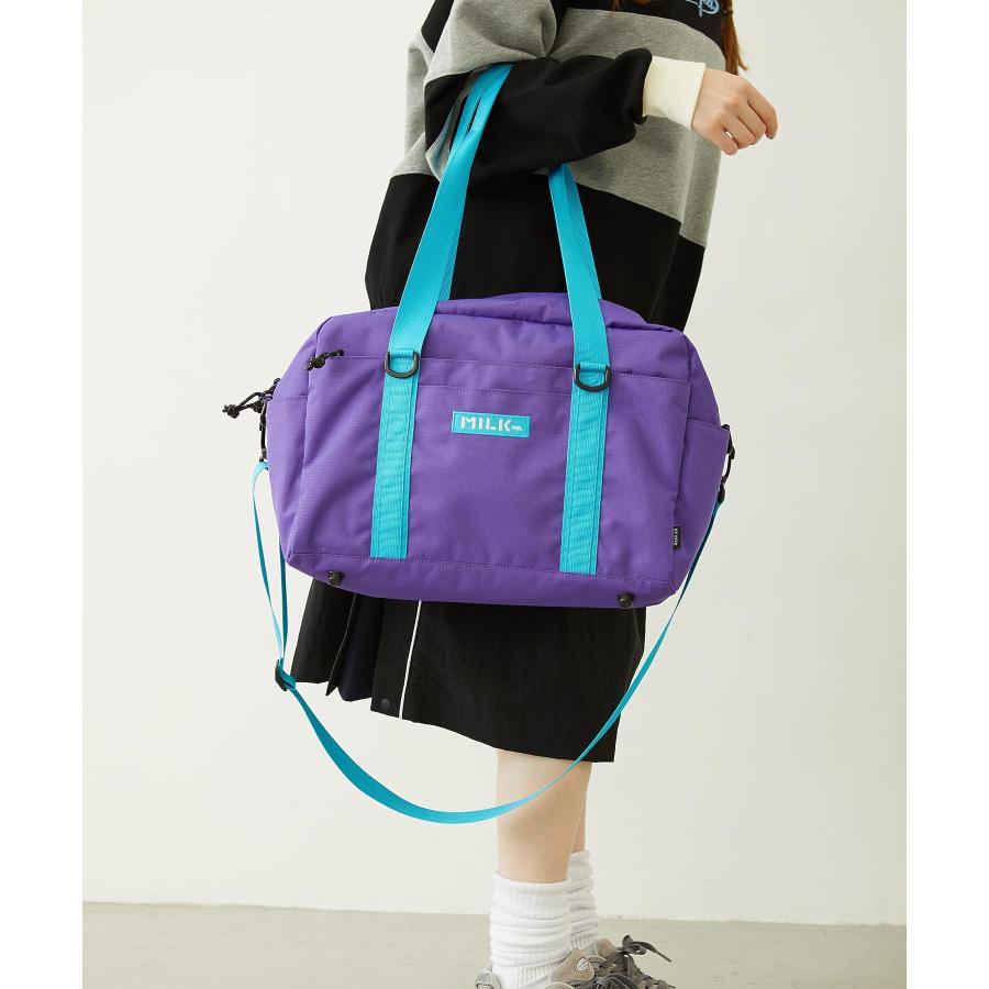 ミルクフェド 修学旅行 ボストンバッグ バッグ MILKFED BFF BOSTON BAG 103261053003 通学 通勤 容量_18