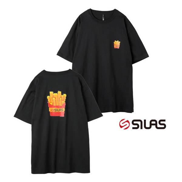 tシャツ Tシャツ SILAS サイラス PIXEL FRENCH FRIES PRINT SS TEE 110231011008 メンズ レディース｜ariel｜03