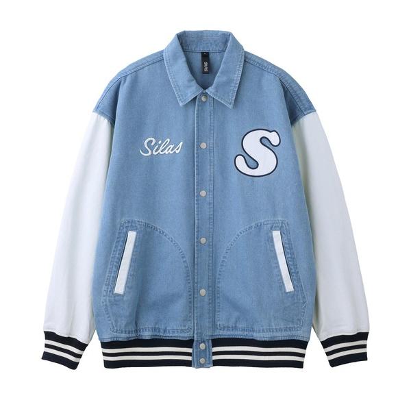 SILAS ジャケット SILAS（サイラス） ジャケット スタジャン SILAS DENIM VARSITY JACKET