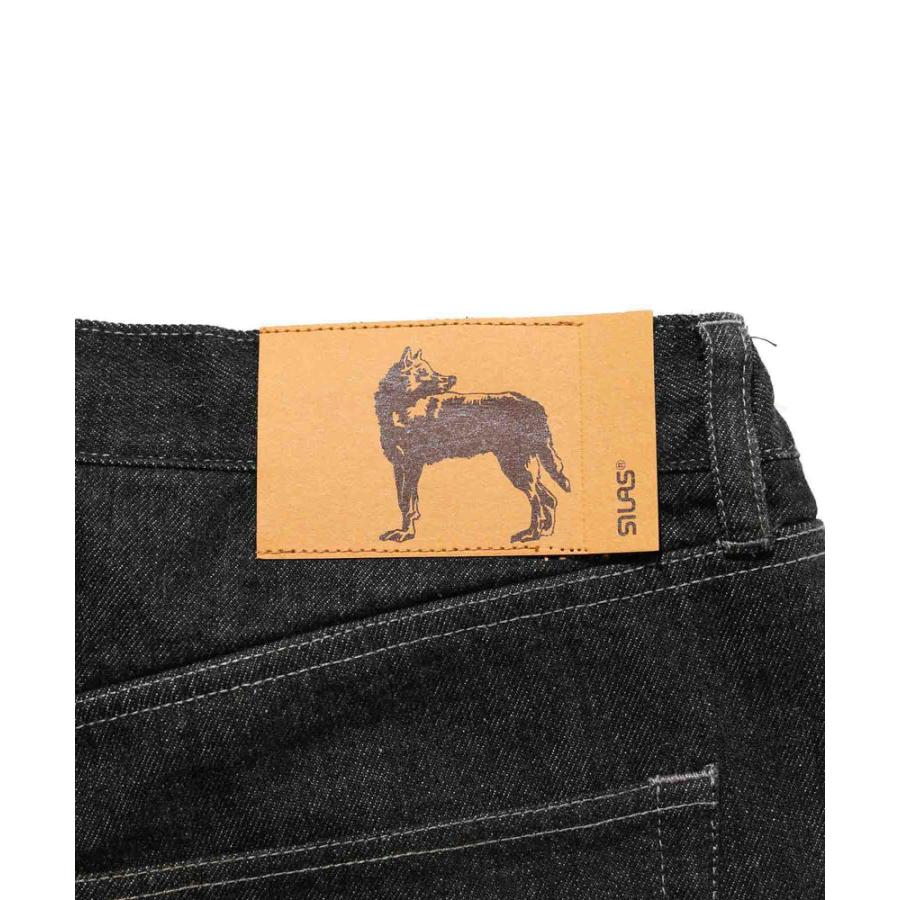 パンツ デニム サイラス SILAS DENIM 5POCKET PANTS 110234031003 メンズ レディース インディゴ ジーンズ 紺色｜ariel｜09