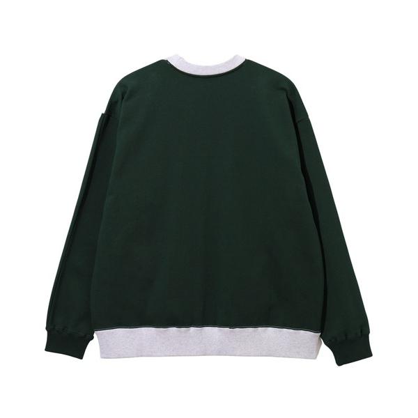 トレーナー スウェット SILAS サイラス PANELED SWEATSHIRT メンズ レディース グレー 水色 アッシュ 春 ブランド トップス｜ariel｜13