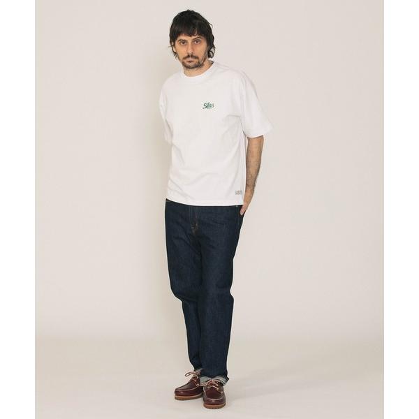 tシャツ Tシャツ サイラス SILAS SCRIPT WIDE SS TEE 110242011025 メンズ レディース 黒 ブラック｜ariel｜11